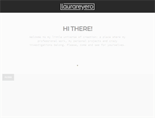 Tablet Screenshot of laurareyero.com